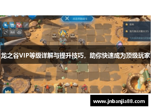 龙之谷VIP等级详解与提升技巧，助你快速成为顶级玩家